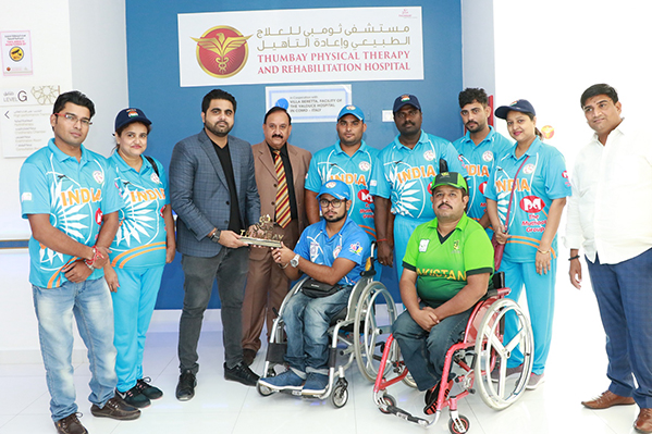 wheelchair cricketers